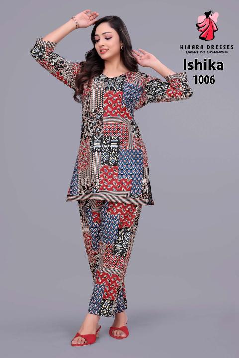 Hiaara ishika vol-1 coord set best womens wholesale clothing  - wholesale export